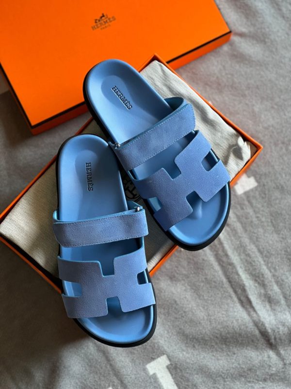 Hermes Chypre Leather Sandal - Image 16