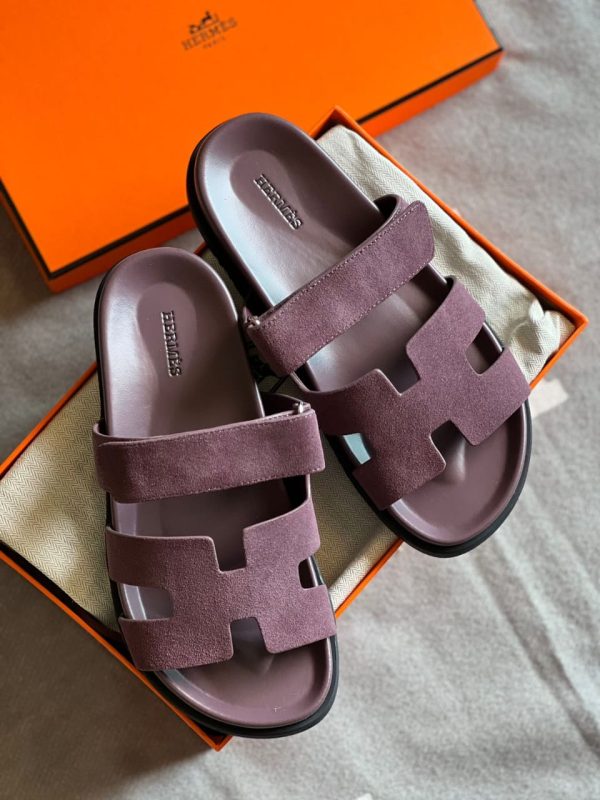 Hermes Chypre Leather Sandal - Image 15