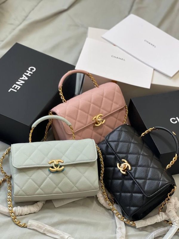 Chanel Small Flap Bag With Top Handle