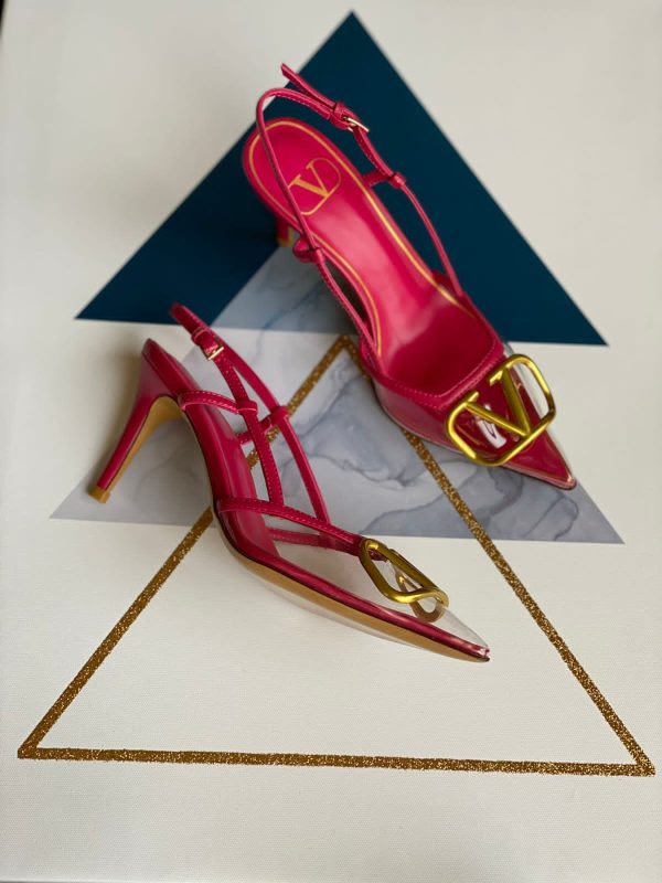 Valentino Vlogo Slingback Pump In Transparent polymer - Image 2