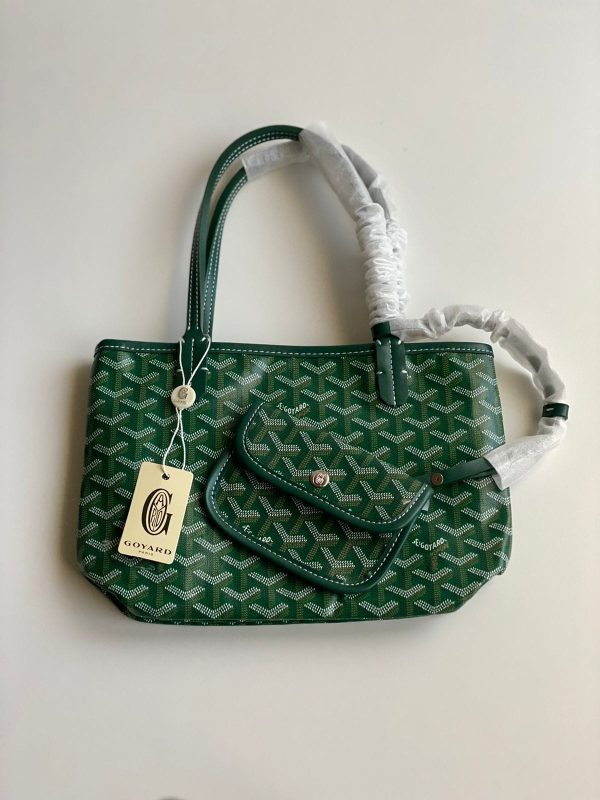 Goyard Anjou Reversible Tote Coated Canvas Mini - Image 8