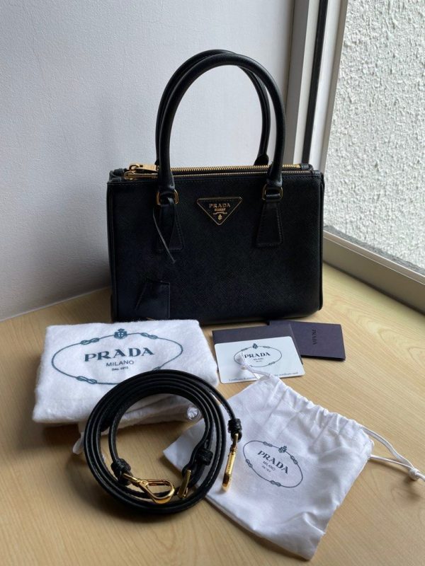 Medium Prada Galleria Saffiano Leather Bag - Image 3