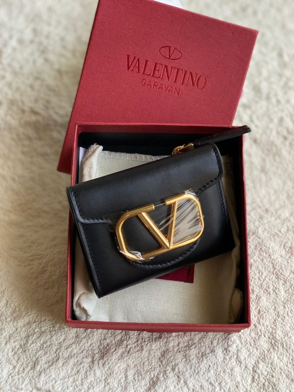 Valentino Garavani Stud Sign Mini Wallet - Image 3