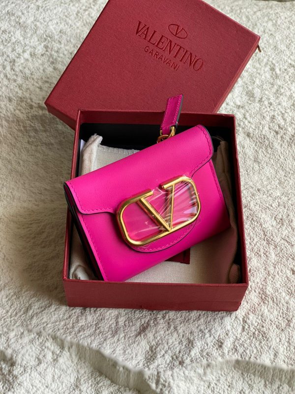 Valentino Garavani Stud Sign Mini Wallet - Image 2