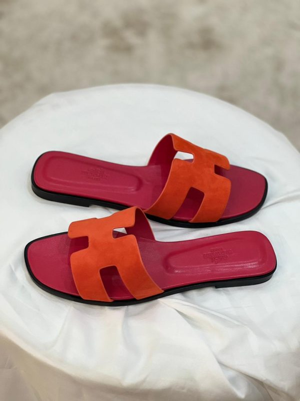 Hermes Oran Leather Sandal - Image 4