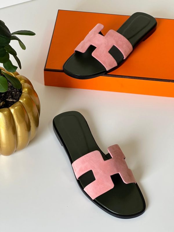 Hermes Oran Leather Sandal