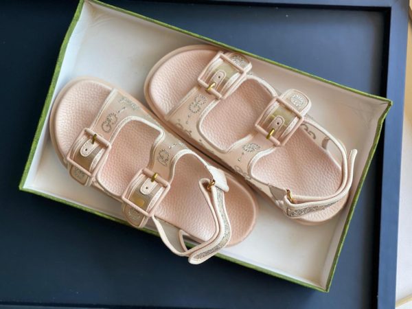 Women's GG Sandal With Crystals - Image 3