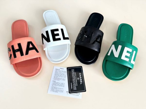 Chanel 23p Slide Sandal Slip On Flat