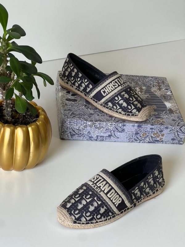 Dior Granville Espadrille Dior Oblique Embroidered - Image 3