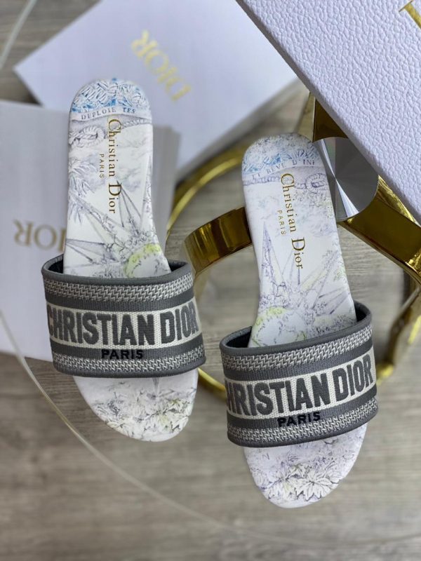 Christian Dior Dway Slide Sandals - Image 6
