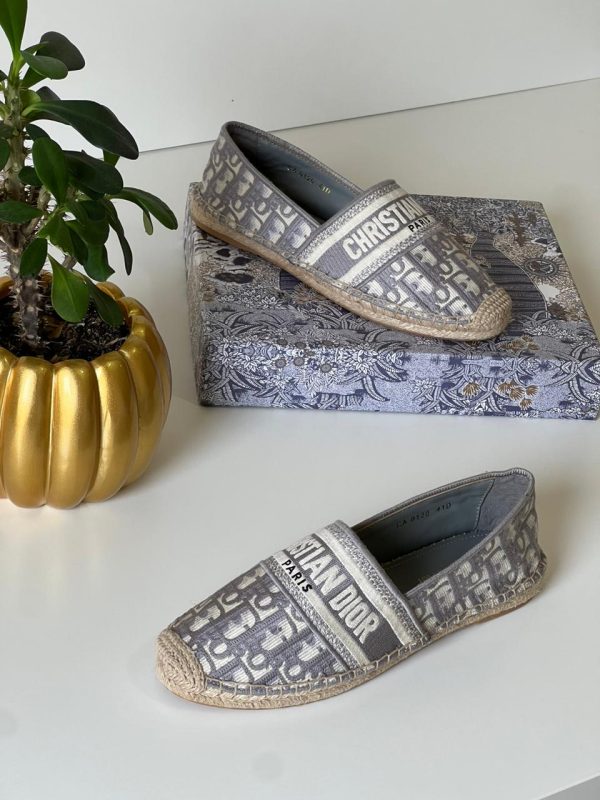 Dior Granville Espadrille Dior Oblique Embroidered - Image 4