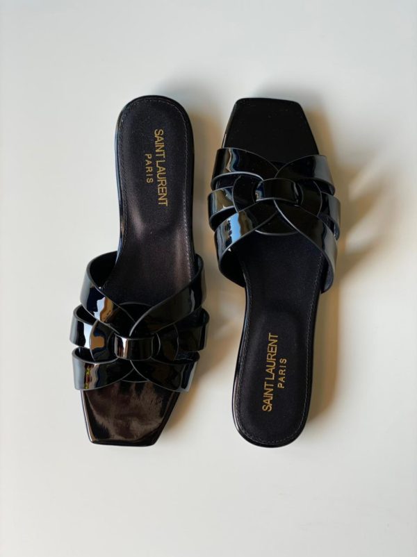 Saint Laurent Tribute Open Toe Sandals - Image 10