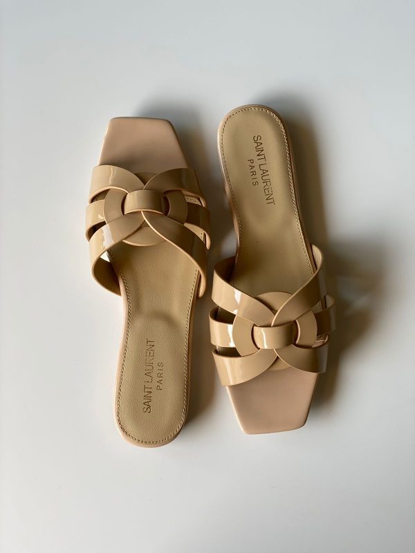 Saint Laurent Tribute Open Toe Sandals - Image 9
