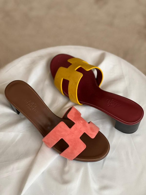 Hermès Two Tone Oran Sandals