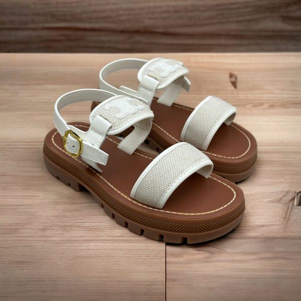 Celine Clea Triomphe Sandals - Image 2
