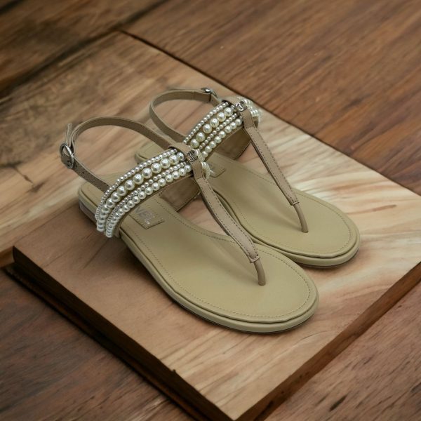 Chanel Flat Sandal With Stones - Image 2