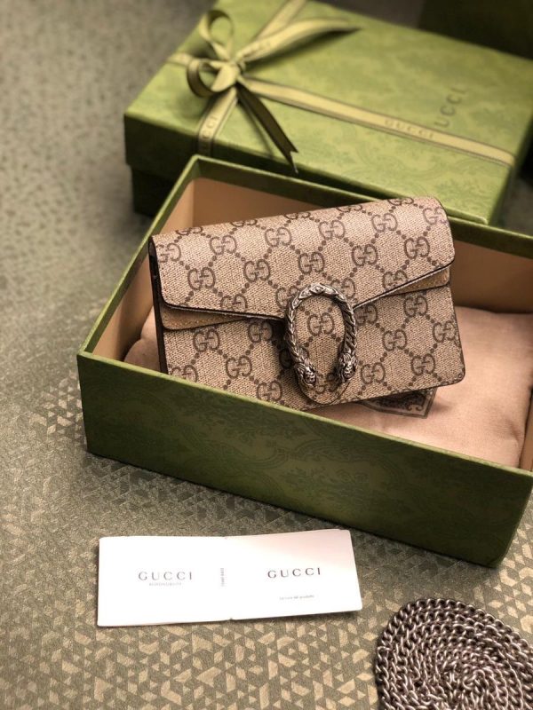 Gucci GG Supreme Mini Dionysus Shoulder Bag - Image 5