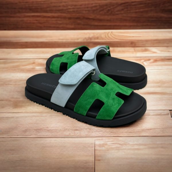 Hermes Chypre Sandals In Pink - Image 5