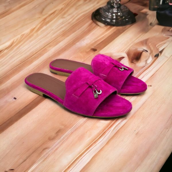 Loro Piana Leather Sandals With Metal - Image 3
