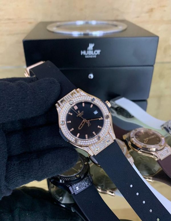 Hublot Classic Fusion Titanium Blue Diamonds - Image 11