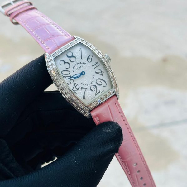 Franck Muller Cintree Curvex Baguette Diamond Platinum - Image 5