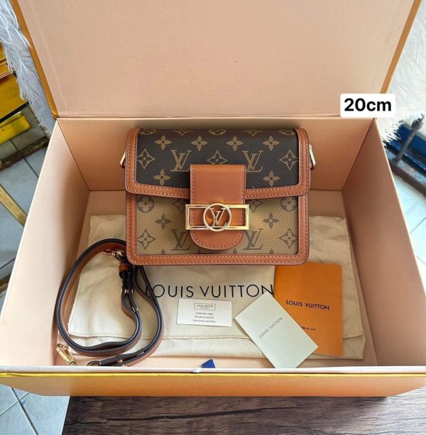 Louis Vuitton Monogram Reverse Canvas Dauphine