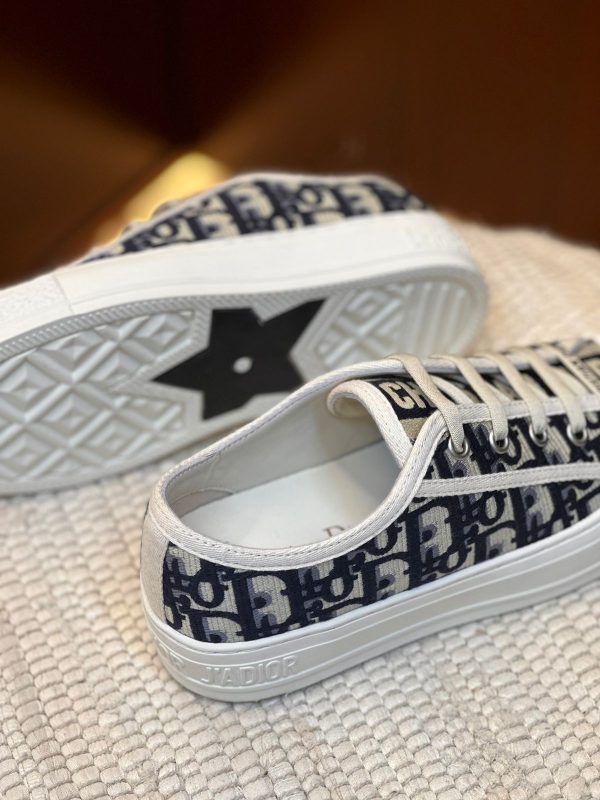 Dior Walk'n'Dior Sneakers In Oblique Canvas - Image 4
