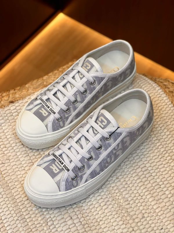 Dior Walk'n'Dior Sneakers In Oblique Canvas - Image 2
