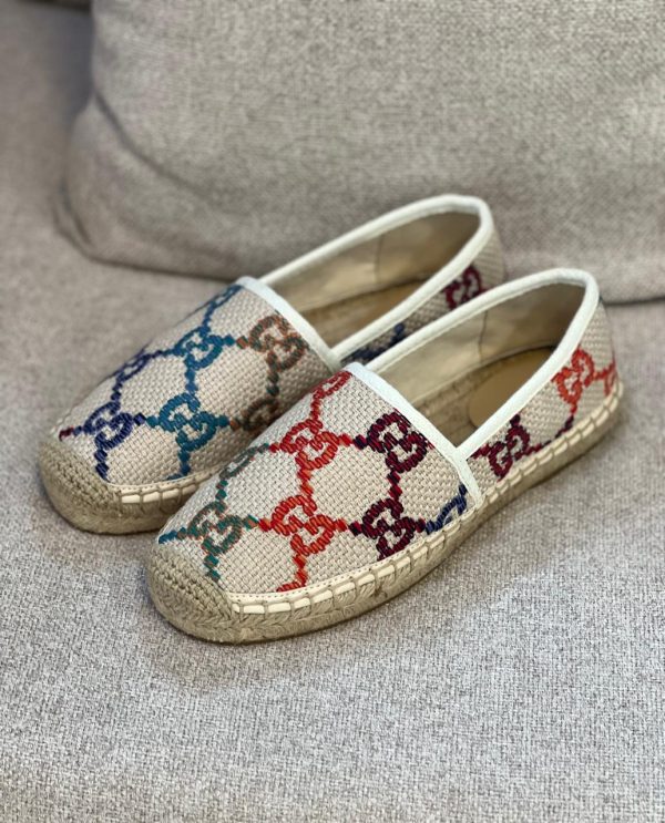 Gucci GG Jacquard Espadrilles
