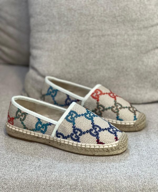 Gucci GG Jacquard Espadrilles - Image 2