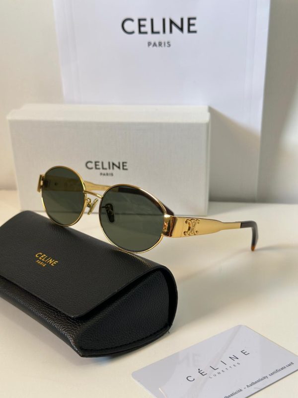 Celine Round Frame Sunglass For Women - Image 5