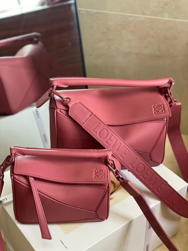 Loewe Satin Calfskin Puzzle Bag