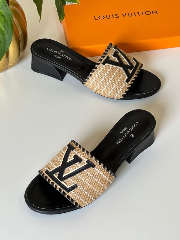 Louis Vuitton Raffia Sandals For Women - Image 5