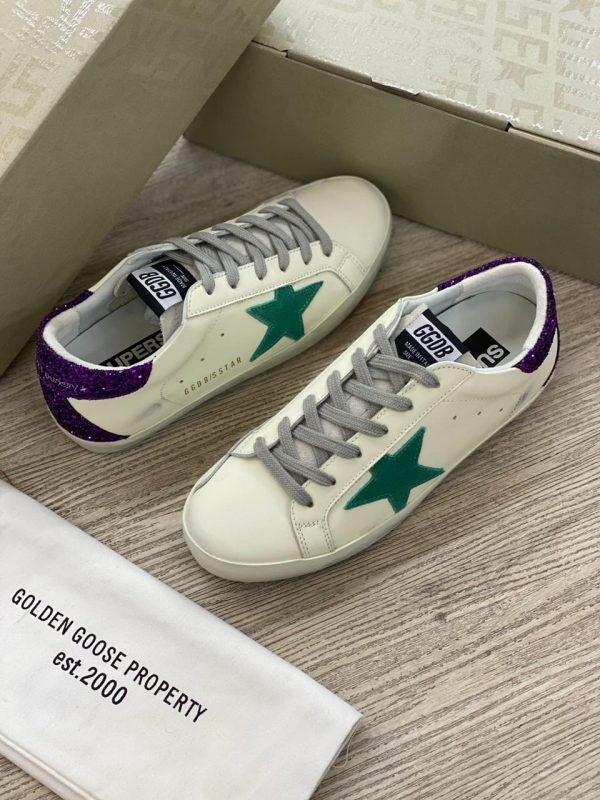 Golden Goose Superstar Laminated Sneakers - Image 4