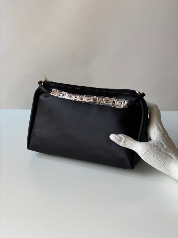 Alexander Wang Heiress Pouch In Crystal Mesh - Image 8