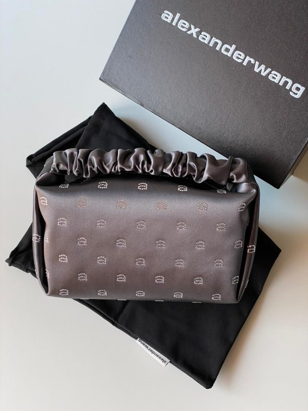 Alexander Wang Heiress Pouch In Crystal Mesh - Image 2