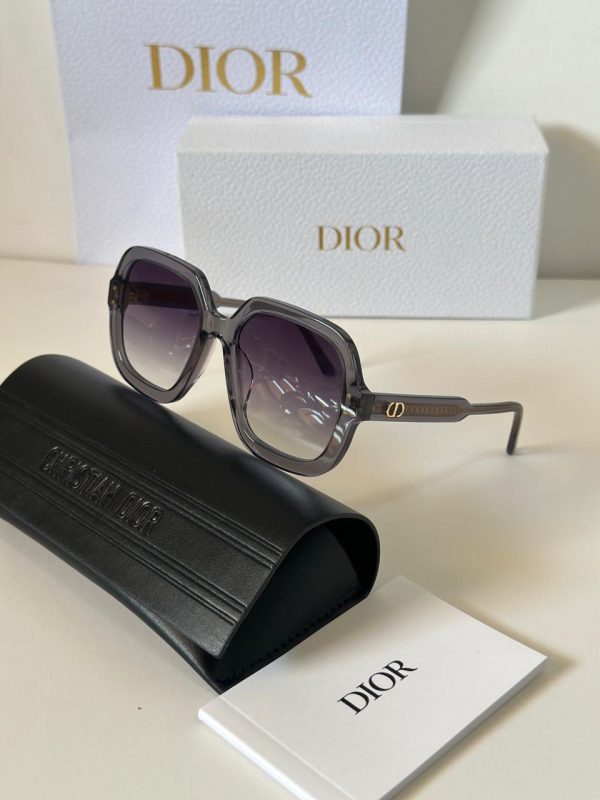 Dior Highlight S1I Light Gray Square Sunglasses - Image 2