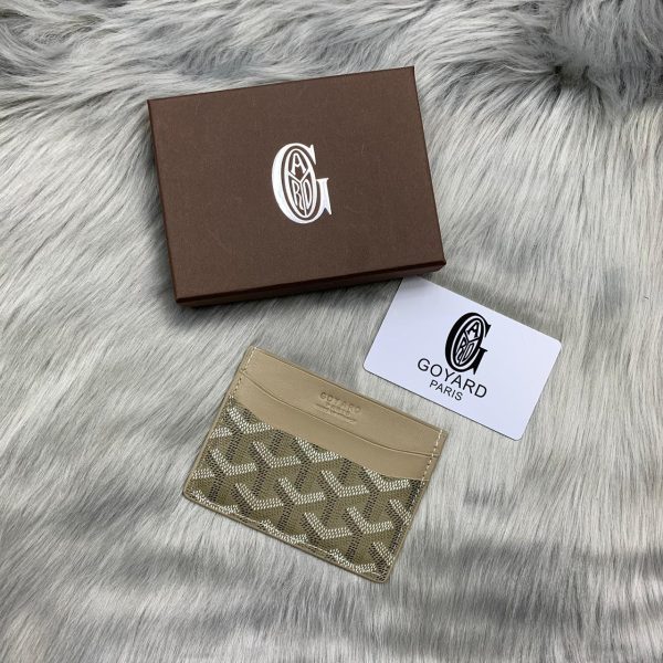 Goyard Chevron Coated Canvas Saint Sulpice Cardholder - Image 6