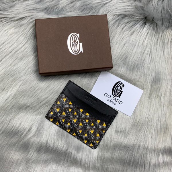 Goyard Chevron Coated Canvas Saint Sulpice Cardholder - Image 5