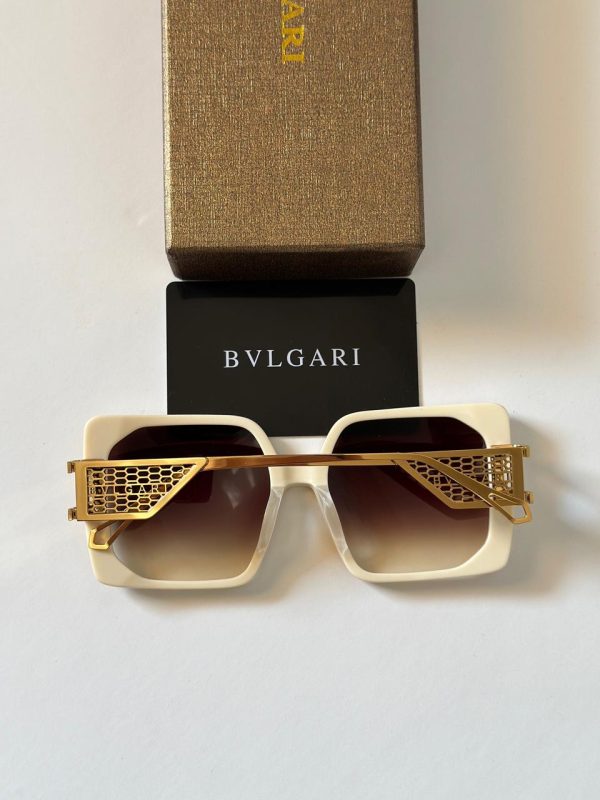 Bvlgari Havana Square Sunglasses - Image 7