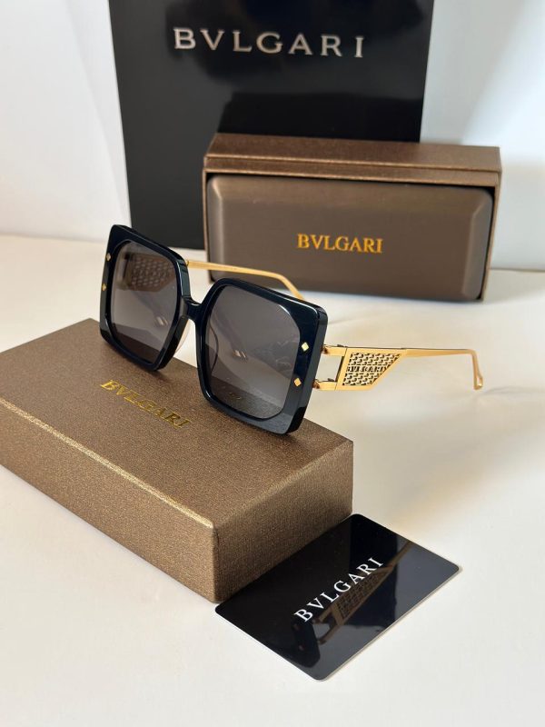 Bvlgari Havana Square Sunglasses - Image 4