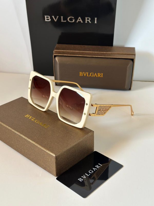 Bvlgari Havana Square Sunglasses - Image 2