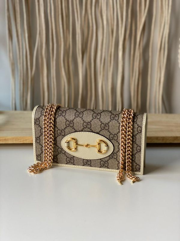 Gucci GG Supreme Horsebit Wallet - Image 3