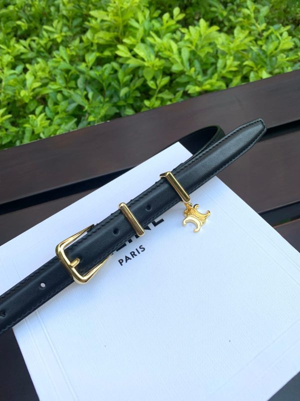 Celine Logo Buckle Belt For Women