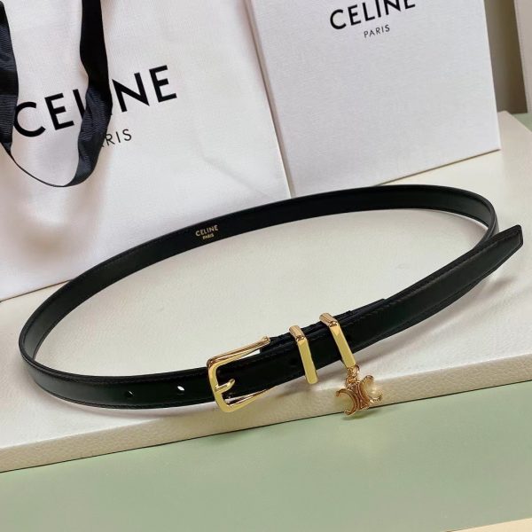 Celine Logo Buckle Belt For Women - Image 3