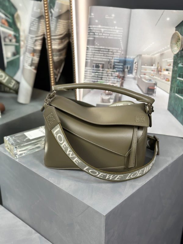 Loewe Leather Puzzle Top Handle Bag - Image 5