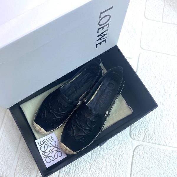 Loewe Anagram Soft Leather Espadrille - Image 4