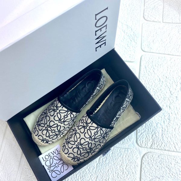 Loewe Anagram Soft Leather Espadrille - Image 2