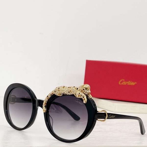 Cartier C Décor Metal Sunglasses - Image 6
