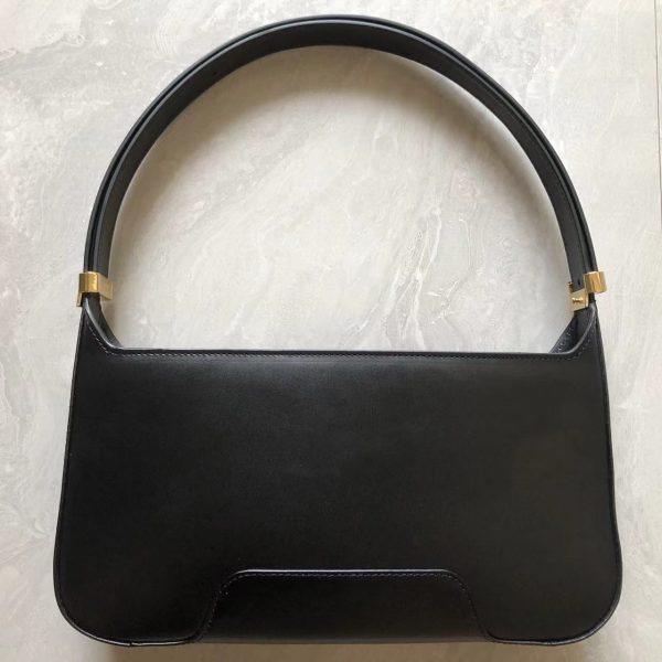 Burberry TB Black Medium Shoulder Bag - Image 2